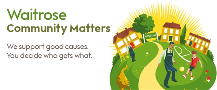 Waitrose Community Matters logo.