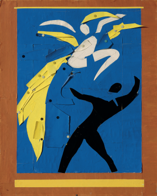 image Artwork inspired by dance and movement.